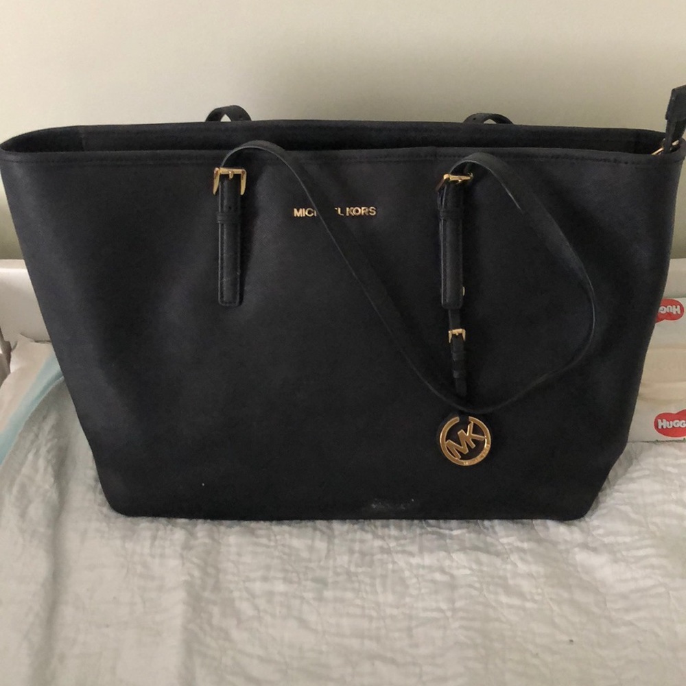 Michael Kors large jet set tote